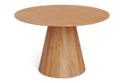 Bark Spisegrupper-Siena spisegruppe rund 130 cm med 6 Nibe spisestoler Eik