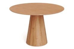 Bark Spisegrupper-Siena spisegruppe rund 110 cm med 4 Nibe spisestoler Eik