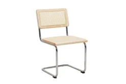 Bark Siena spisegruppe rund 110 cm med 4 Build spisestoler