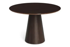Bark Spisegrupper-Siena spisegruppe rund 110 cm med 4 Filip spisestoler Røkt eik