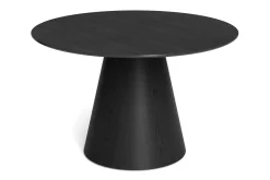 Bark Spisegrupper-Siena spisegruppe rund 150 cm med 6 Karol spisestoler Svart