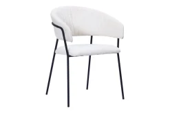 Bark Spisegrupper-Siena spisegruppe rund 150 cm med 6 Karol spisestoler Svart