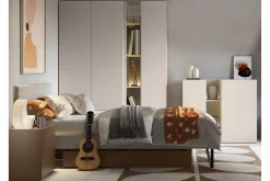 Møbelsett Til Soverom-Sigmana Møbelsett For Soverom Lysegrå,Beige
