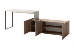 Møbelsett Til Stue-Sigmana Møbelsett For Stue Lysegrå,Brun,Beige