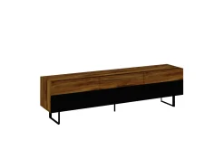 Tv-Benk & Mediabenk-Sign TV-benk 180 cm Svart,Eik