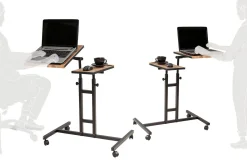 Similton Ståskrivebord 67 cm Tekst Striper