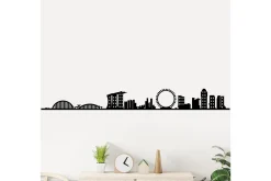 Singapore Skyline Veggdekor