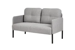2-sitssoffa Beliani Lahti Beige, svart Light grey||Black