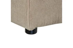 U-Sofa-2-sitssoffa Beliani Lemvig Beige Taupe