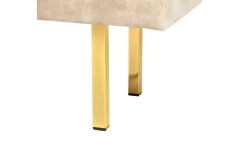 Møbelhengsler-Sittebenk Roseville Beige/Gull Beige,Gull