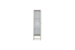 Venture Home Vitrineskap|Skap-Skap Garis Beige