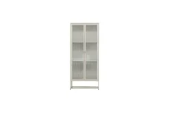 Venture Home Vitrineskap|Skap-Skap Garis Beige