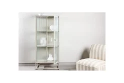Venture Home Vitrineskap|Skap-Skap Garis Beige
