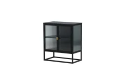 Venture Home Vitrineskap|Skap-Skap Garis Lav Svart