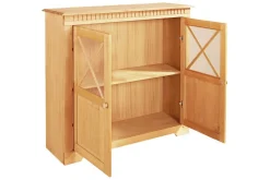 Loft24 Gangbord|Avlastningsbord-Skap Lisa Beiset/funksjonsbeskrivelse Natur
