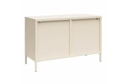 Loft24 Vitrineskap|Skap-Skap Luna 100x40x64 cm, Pergament Brun,Beige