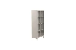 Vitrineskap|Skap-Skap Piring Beige