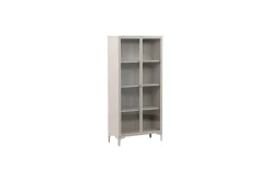Vitrineskap|Skap-Skap Piring Beige