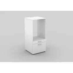 Innsynsbeskyttelse & Innhegning|Baderom-Skap til vaskemaskin/tørketrommel Aza 1 Skuff 1 Hylle Hvit