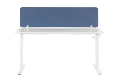Skjold til skrivebord 160 x 40 cm WALLY