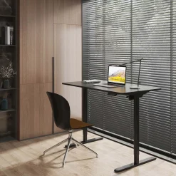 Skrivebord HOME4YOU Ergo Light med 1 motor 120x60x72,5–117,5 cm