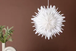 Venture Home Julelys|Adventsstake-Sälen Adventsstjerne / Julelampe 46 cm Hvit