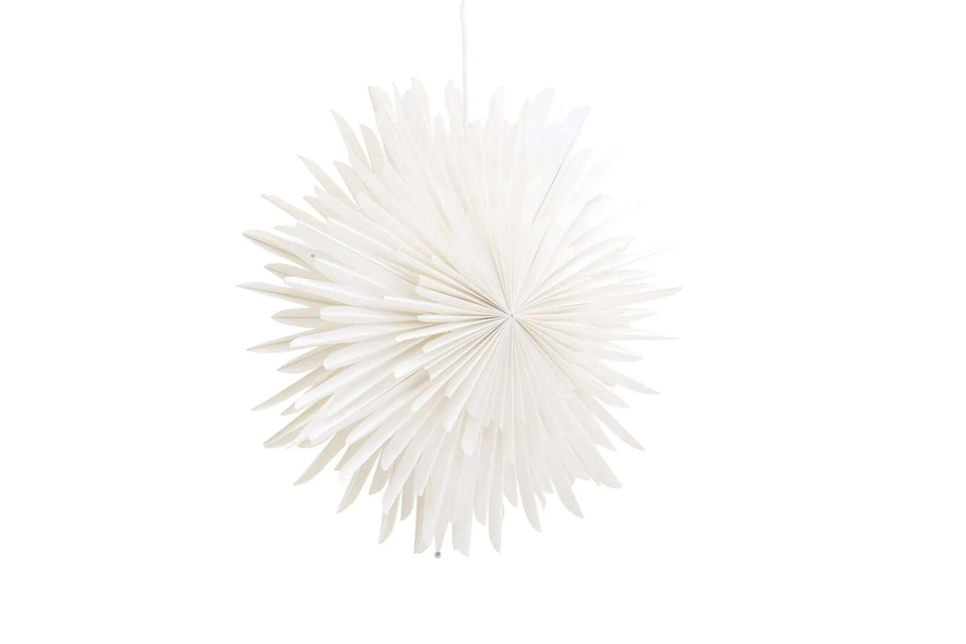 Venture Home Julelys|Adventsstake-Sälen Adventsstjerne / Julelampe 46 cm Hvit