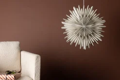 Venture Home Julelys|Adventsstake-Sälen Adventsstjerne / Julelampe 60 cm Beige