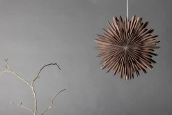 Venture Home Julelys|Adventsstake-Sälen Adventsstjerne / Julelampe 46 cm Greige