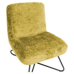 Lenestoler-Slipperstol HOME4YOU Farica Gul