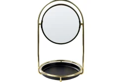 Sminkespeil-Sminkspegel Beliani Indre GOLD||Black Gull,Svart
