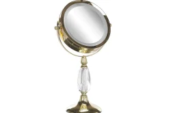 Sminkespeil|Gulvspeil-Sminkspegel Beliani Maury Guld GOLD VALUE_MISSING_2 Gull