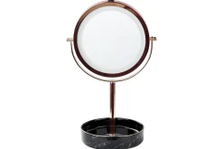 Sminkspegel Beliani Savoie Guld/Svart Rose||Black