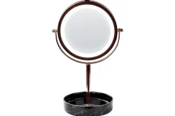 Sminkspegel Beliani Savoie Guld/Svart Rose||Black