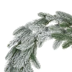 Snødekt julekrans Albini