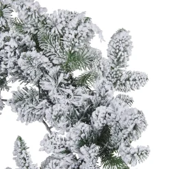 Snødekt julekrans Sundo