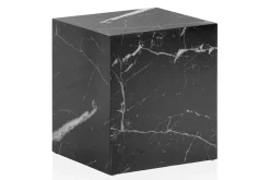 Wohnling Sofabord MONOBLOC marmorlook 40x40x45 cm, moderne stil marmor