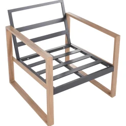 Veranda & Terrasse|Loungesett-Sofagruppe utendørs med bord 5-seter Gelso Grå/Brun