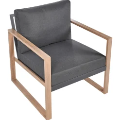 Veranda & Terrasse|Loungesett-Sofagruppe utendørs med bord 5-seter Gelso Grå/Brun
