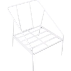 Veranda & Terrasse|Loungesett-Sofagruppe utendørs med bord 4-seter Ustica Hvit/Svart