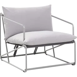 Veranda & Terrasse|Loungesett-Sofagruppe utendørs 4-seter Ponte Grå