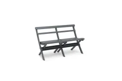 Hillerstorp Hagebenk & Hagesofa-Sofa Torpet sofa Stålgrå Grey