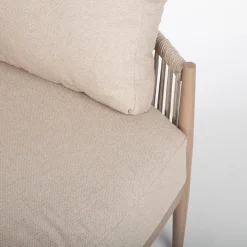 Hagebenk & Hagesofa-Sofa HOME4YOU Medina 163,5x135x71,5 cm Beige
