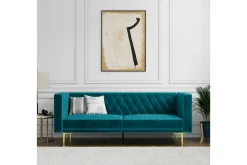 Loft24 Sofa 2-seter Marseille Smaragdgrønn