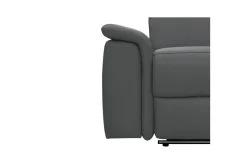 Loft24 2 Seter Sofa-Sofa 2-seter Pareli Grå, Lær/PU, Manuell hvilestol Grey