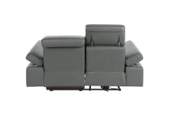Loft24 2 Seter Sofa-Sofa 2-seter Rayland Lær/PU Grey