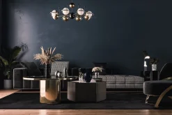KM Home Skinn & Pelstepper|Sitteputer-Soft Wiltonteppe 240x340 cm Svart