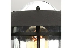 Stolpelykt & Portlykt-Sokkellykt Elstead Lighting Helsingør Svart