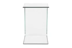 Avlastningsbord-Solney Sidebord Transparent