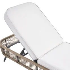 Solseng-Solseng utendørs med pute Zeri kunstrotting Beige